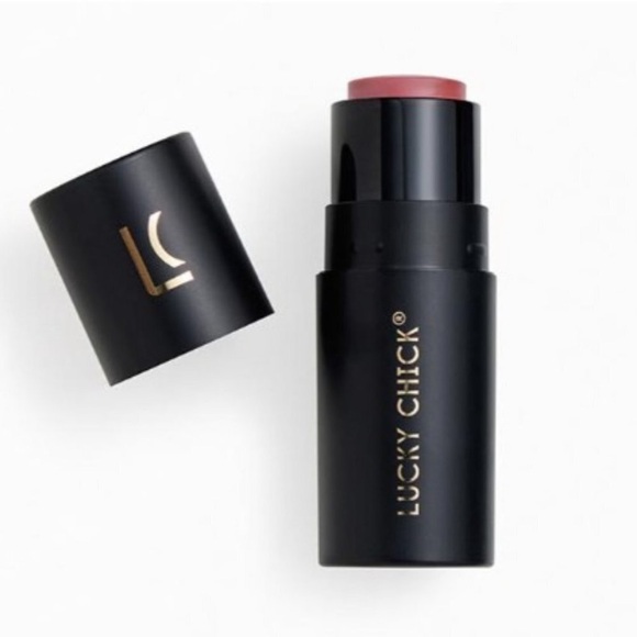 LUCKY CHICK Lip & Cheek Multi Stick, Lucky Life. Rose-hip Seed and Jojoba Oil - Picture 2 of 9